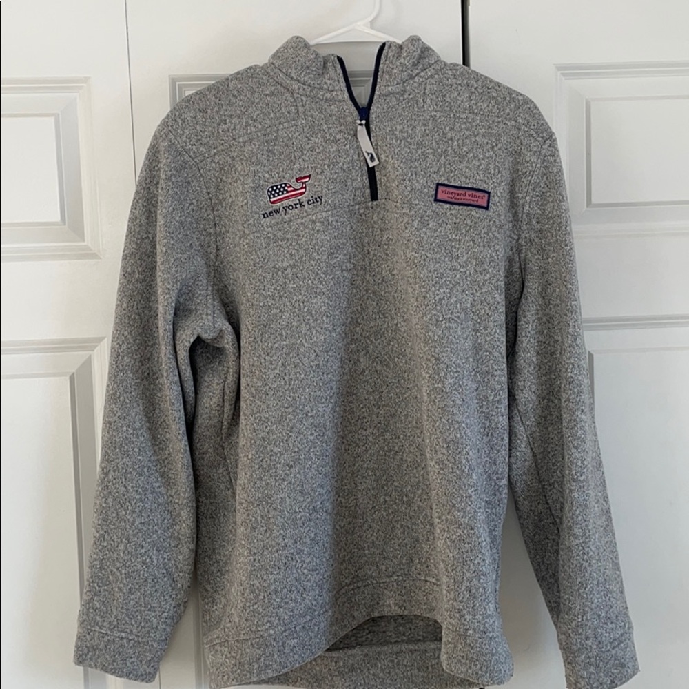 Gray New York City Vineyard Vines sweatshirt